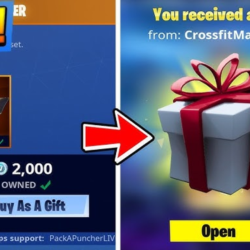 Fortnite Подарок (скины/эмоции/наборы/и т.д.)ПК/XBOX/PS