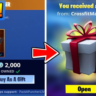 Fortnite Подарок (скины/эмоции/наборы/и т.д.)ПК/XBOX/PS