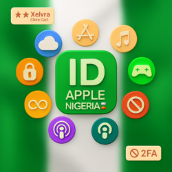 Apple ID Нигерия | Без 2FA или Телефон | Полный Доступ | Быстрая Доставка