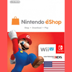 NINTENDO USA 20 USD Код СОЕДИНЁННЫЕ ШТАТЫ АМЕРИКИ