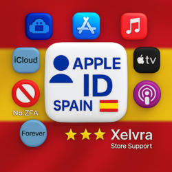 Apple ID Испания без 2FA полный доступ мгновенно