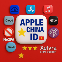 Apple ID Китай без 2FA полный доступ мгновенно
