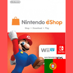 NINTENDO PT 15 EUR КАРТА ПОПОЛНЕНИЯ ПОРТУГАЛИЯ КОД