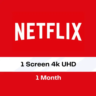 NETFLIX PREMIUM 4K ЕВРОПА 1 месяц