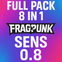 Full Pack 8 in 1 Bloody/X7 FragPunk сенса - 0.8
