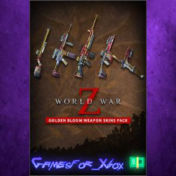 ☀️World War Z - Golden Bloom Weapon Skins Pack XBOX DLC