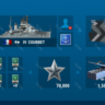 World of Warships — Courbet Epic Plunder Pack Epic    Fresh New