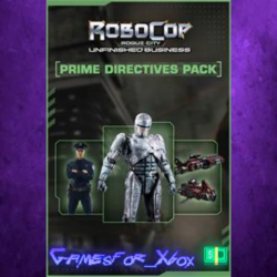 ☀️RoboCop Rogue City - Unfinished Business - Prime Directives Pack XBOX DLC