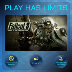 Fallout 3: Game of the Year Edition КЛЮЧ STEAM СНГ РФ
