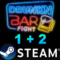 ・Drunkn Bar Fight 1   2・ОБЕ ЧАСТИ・STEAM АККАУНТ・PC・