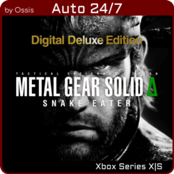 XBOX 24/7 Metal Gear Solid Snake Eater Deluxe 2025 🎮 Xbox ⚡️Авто