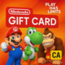 Nintendo Gift Card 25 CAD | CA