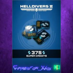 ☀️HELLDIVERS 2 375 Super Credits XBOX DLC