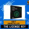 IObit Uninstaller бессрочный ключ, на 1 ПК