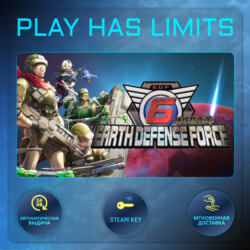 🔑EARTH DEFENSE FORCE 6 КЛЮЧ STEAM Global РФ