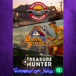 ☀️Gas Station Simulator   Barn Finders   Treasure  XBOX