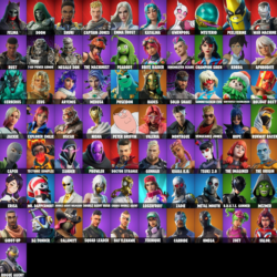 FORTNITE 90  скинов Аккаунт|OG OMEGA LOSERFRUI|   Почта