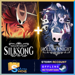 🎮 Hollow Knight: Silksong   Hollow Knight 1 - STEAM ⚡