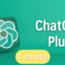 ChatGPT Team Plus — личный аккаунт на 1 месяц