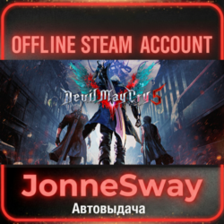 ⭐Devil May Cry 5   Vergil   125 игр (STEAM OFFLINE ACCOUNT)