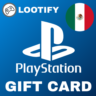 PlayStation Gift Card    10/25/50/100 USD    Мексика