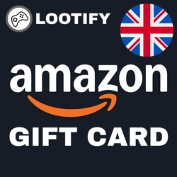 Amazon Gift Card    5/10/25/50/100 GBP    UK