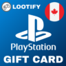 PlayStation Gift Card    10/25/50/100 CAD    Канада