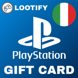 PlayStation Gift Card    10/20/50/100 EUR   Италия