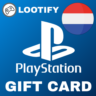 PlayStation Gift Card    20/50/100 EUR    Нидерланды