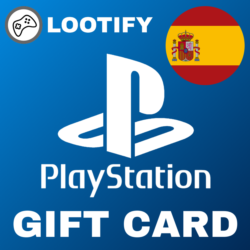 PlayStation Gift Card    10/25/50/100 EUR    Испания