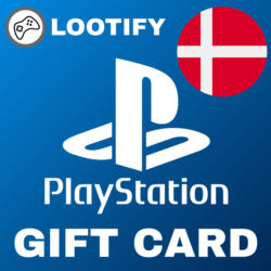 PlayStation Gift Card    100 - 650 DKK    Дания