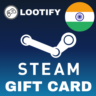 Steam Gift Card    150/500/1000/5000 INR    Индия