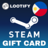 АВТО Steam Подарочная Карта | 50 - 2200 ПЕСО | Филиппины