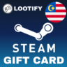 Steam Gift Card    50/100/200 MYR    Малайзия