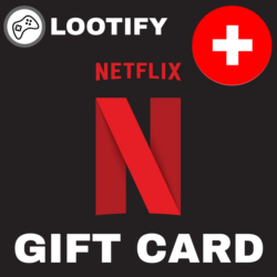 NETFLIX Gift Card    40/80/100 CHF    Швейцария