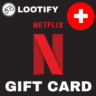 NETFLIX Gift Card    40/80/100 CHF    Швейцария