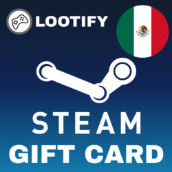 Steam Gift Card    200/350/500/1000 MXN    Мексика