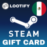 Steam Gift Card    200/350/500/1000 MXN    Мексика