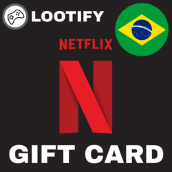 NETFLIX Gift Card    50/100/200 BRL    Бразилия