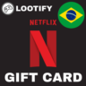 NETFLIX Gift Card    50/100/200 BRL    Бразилия