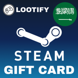Steam Gift Card    20/50/100/200/400 SAR    SA