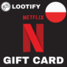NETFLIX Gift Card    60/80/120 PLN    Польша