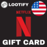 NETFLIX Gift Card    25/50/100 USD    США