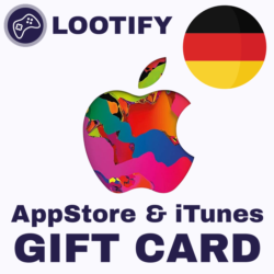 Apple Gift Card    5/10/25/50/100 EUR    Германия