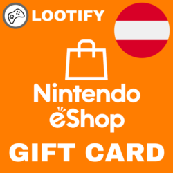 Nintendo Gift Card eShop    15/50/100 EUR    Австрия