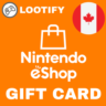 Nintendo eShop Gift Card    10/20/50/99 CAD   Канада