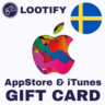 Apple Gift Card    25/50/100/500/1000 SEK    Швеция