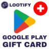Google Play Gift Card    20/50/100 CHF    Швейцария