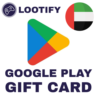 Google Play Gift Card    30/50/100/300/500 AED   UAE