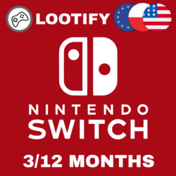 Nintendo Switch Online    Подписка 3/12    EU/PL/USA
